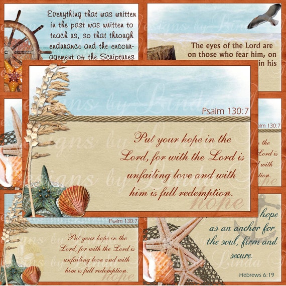 christian-prayer-cards-hope-beach-theme-4-x-6-inch