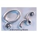 Elegance Toggle Clasps Silver-Plated Pewter P199 (2) TierraCast