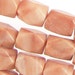 Peach Aventurine 14mm Faceted Nugget Beads 71700