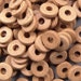 Greek Ceramic 8mm Disk Beads LIght Olive 16083