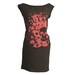 Black Skull, Hearts, Clubs, Diamonds, Spades Screen Printed T-Shirt Dress - Sizes S Last One