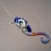 Glass Sea Horse Necklace Jewelry Seahorse Pendant