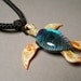 Sea Turtle Choker Pendant Necklace