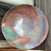 Small Hand Raised Copper Dish with Lots of Hearts