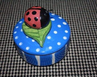 Figurine Céramique Scioto Mme Lady Bug - Moule TL-861