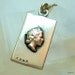 Queen Elizabeth II Silver Jubilee Ingot Pendant 1977 Vintage Sterling Silver