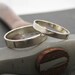 The Perfect Rings, 14k Palladium White Gold Wedding Ring Set