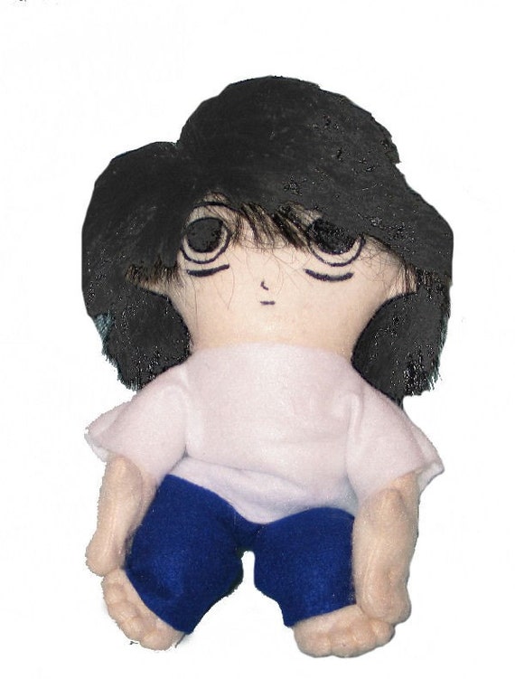 Items similar to Sitting L plush - Death Note on Etsy