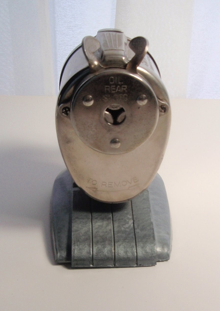 Vintage Boston Champion Pencil Sharpener Old School Industrial
