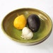 Chartreuse Serving Bowl in Stoneware Nine Inches in Diameter