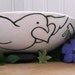 Peace Dove Pottery Bowl - Imagine - Bird, Earth and Keys to Change Handmade & Painted Graphic Design Ceramic Dish - Soup, Salad, Cereal size