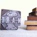 Vintage MARC Letterpress Printing Block - Midwest Assn. for Race Cars