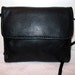 Thick butter soft grain leather cross body sling bag messenger bag purse organizer