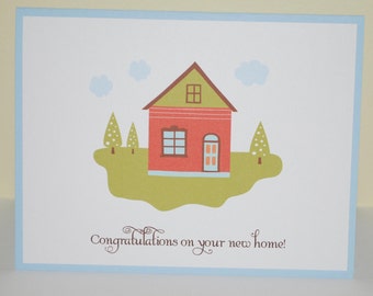 Congratulations New Home Card
