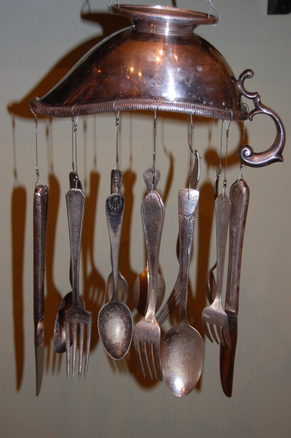 Vintage Gravy Boat Wind Chime