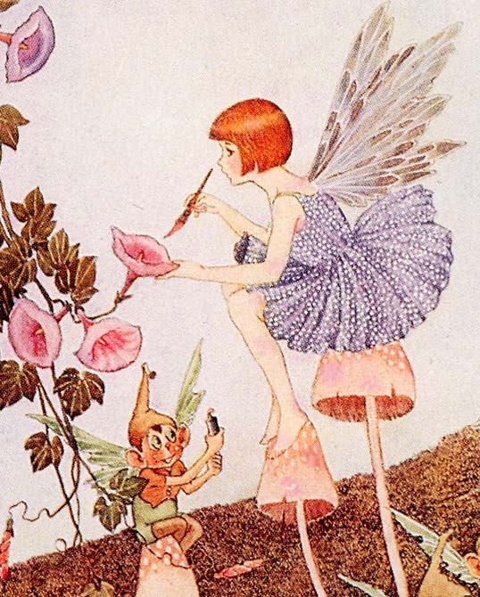 Vintage Fairyland Book Art Print by Ida Rentoul Outhwaite