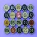 Vintage Antique Cash Register Key Keys Numbered Oval Cash Register Key Keys Steampunk Jewelry DIY Jewelry