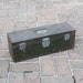 Vintage Metal Tool Box Rusty Industrial Metal Box Tool Box Tackle Box Garden Box