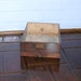 Vintage Wood And Metal Drawer Industrial Metal Drawer Vintage Wood Wooden Drawer