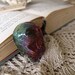 The Magenta Boy...Raku Pendant Bead