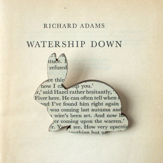 Watership Down Rabbit brooch