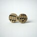 Vintage music paper cufflinks