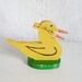 Vintage duck recipe holder clothespin