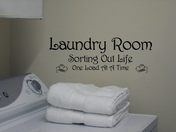 Laundry Room Sorting Out Life One Load At A Time Wall Art