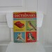 Vintage Coloring Book Children Retro Dictionary Ephemera Supply