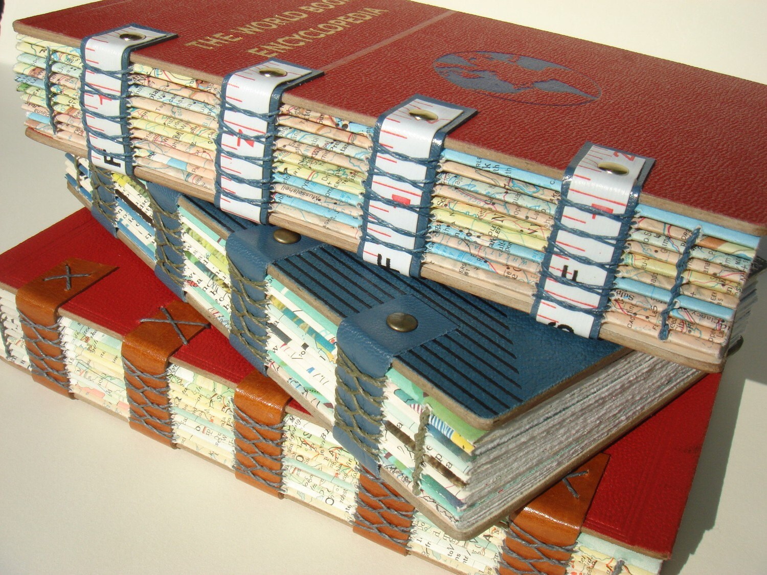 Upcycled World Book Encyclopedia Journal