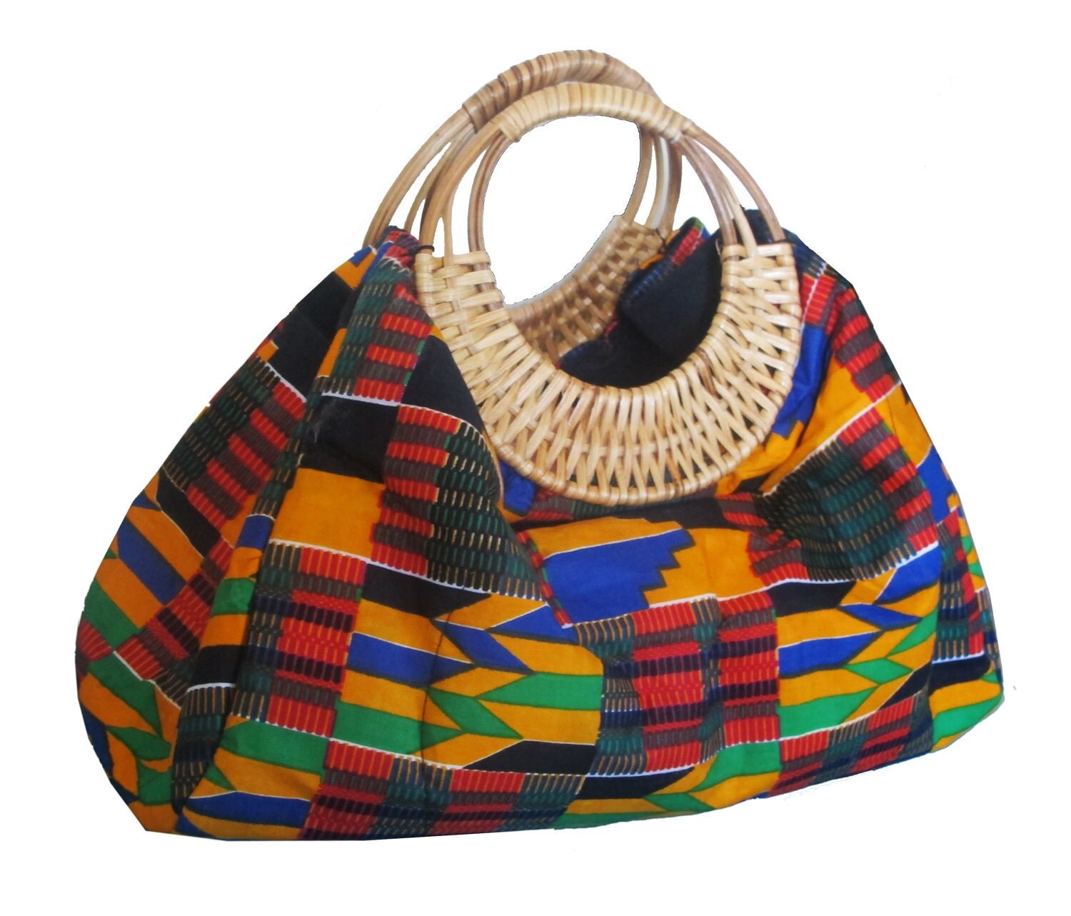 Colors of Ghana Kente Purse