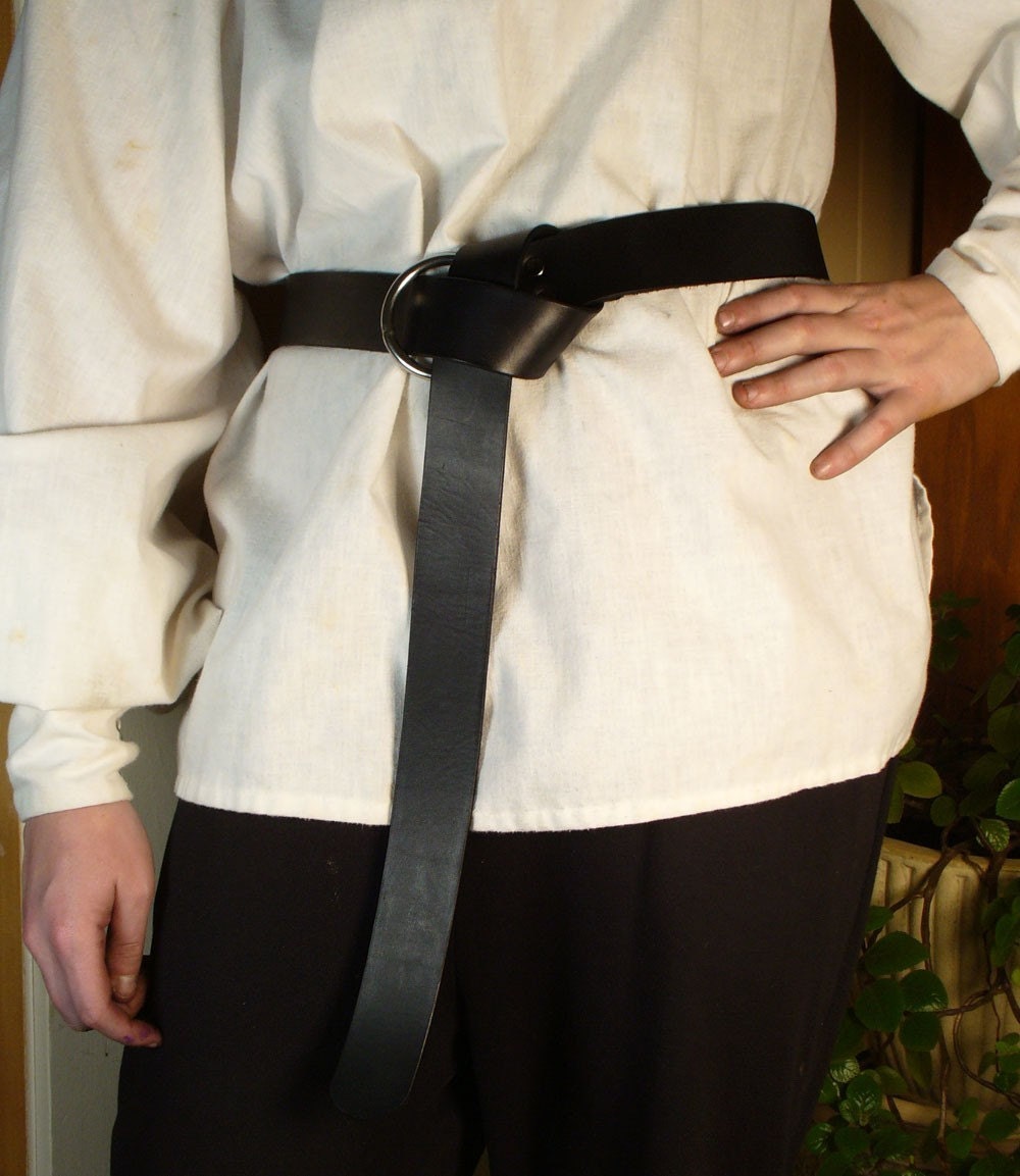 Renaissance/medieval/viking single ring belt