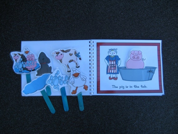 Mrs. Wishy Washy�s Tub Printable Book Extension Literacy