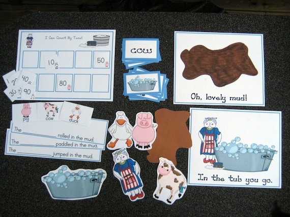 Mrs. Wishy Washy Book Activities Teacher by HandsOnLearningFun