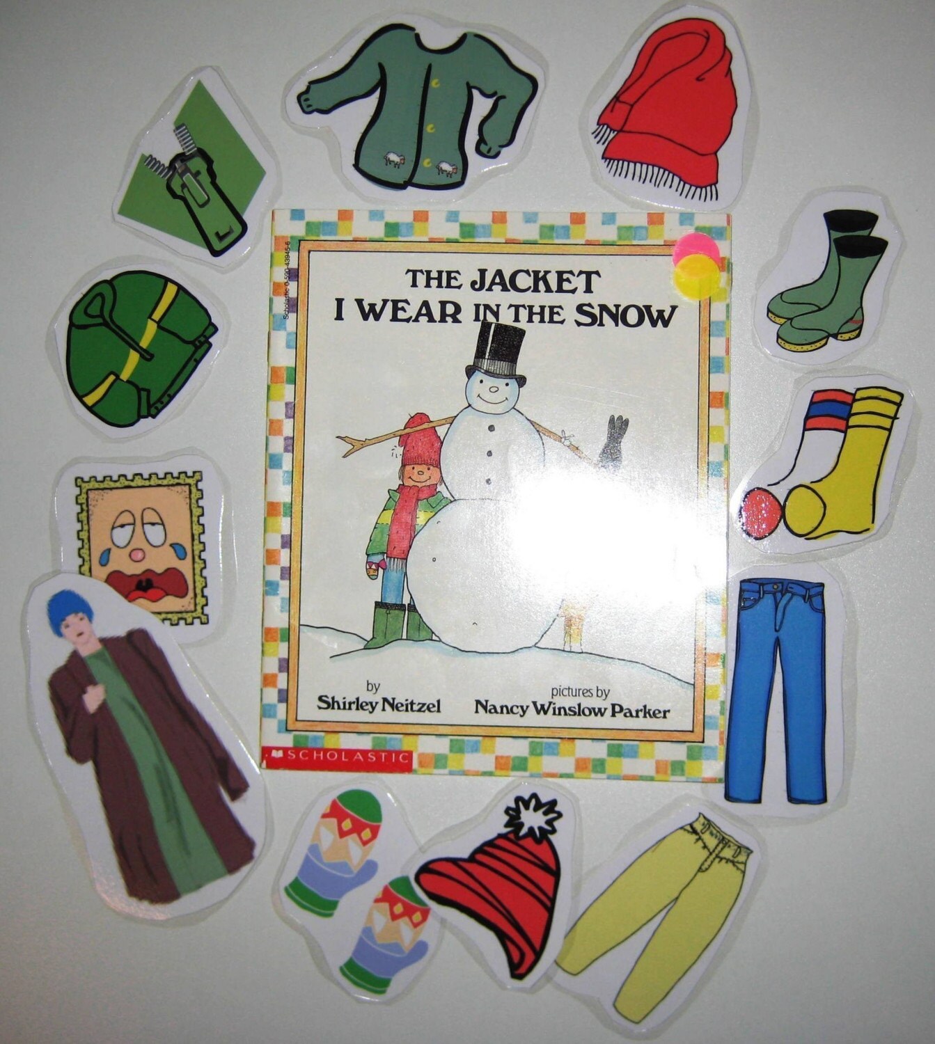 The Jacket I Wear in the Snow Literacy Unit Story Cards PDF