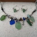 Showpiece Sea Glass Necklace - Genuine Sea Glass - Eco Friendly and People Friendly Componants