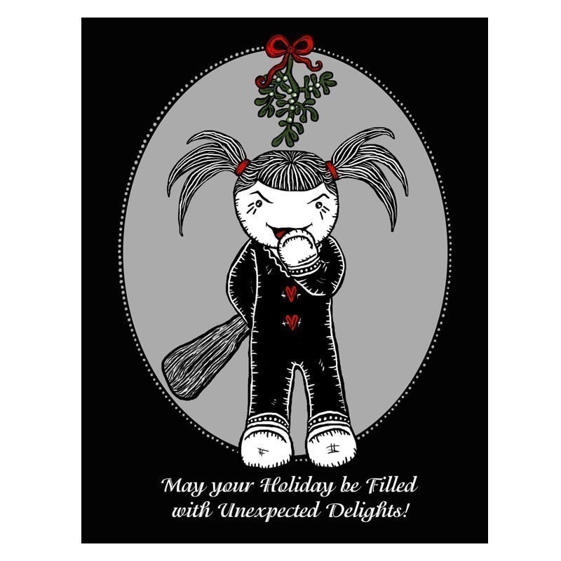 Vendetta Holiday Surprise GingerDead Dark Humor Goth