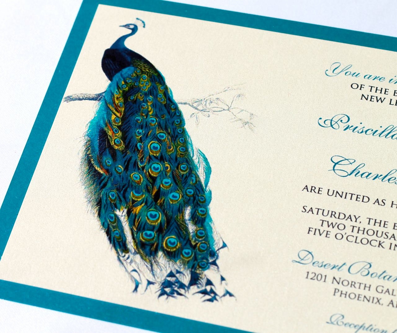 Memorable Wedding: Peacock Theme Wedding - 10 Ideas to ...