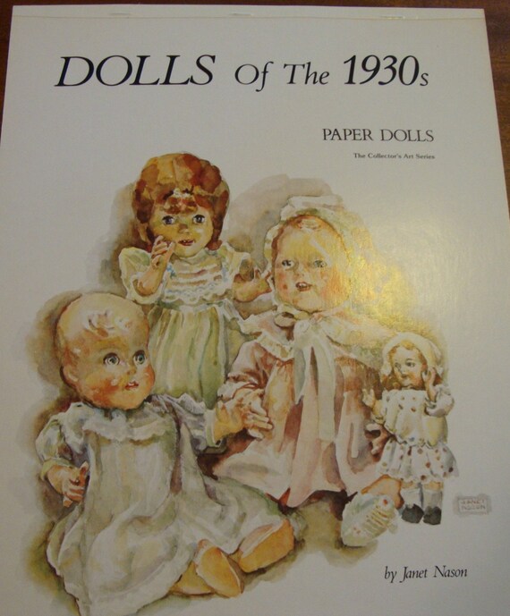 Dolls of the 1930s Paper Dolls Collector's Art Series