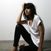 Cotton Vneck Shirt - Basic Essential White Womens Soft Tee
