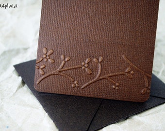 Mini Cards / Favor Cards / Bridal Cards / Gift Tags / Embossed Cards / Cards with Envelopes / Blank Cards / Square Cards / mad4plaid