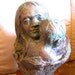 Vintage 1975 Austin Productions Mother and Child Bronzed Statue by Mindy Lee