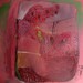 Terrarium in Pink, Original oil painting on canvas
