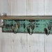 Shabby Green Parisian Kitchen Wall Shelf