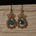 R E D U C E D oOo FLEUR DE LIS hoops