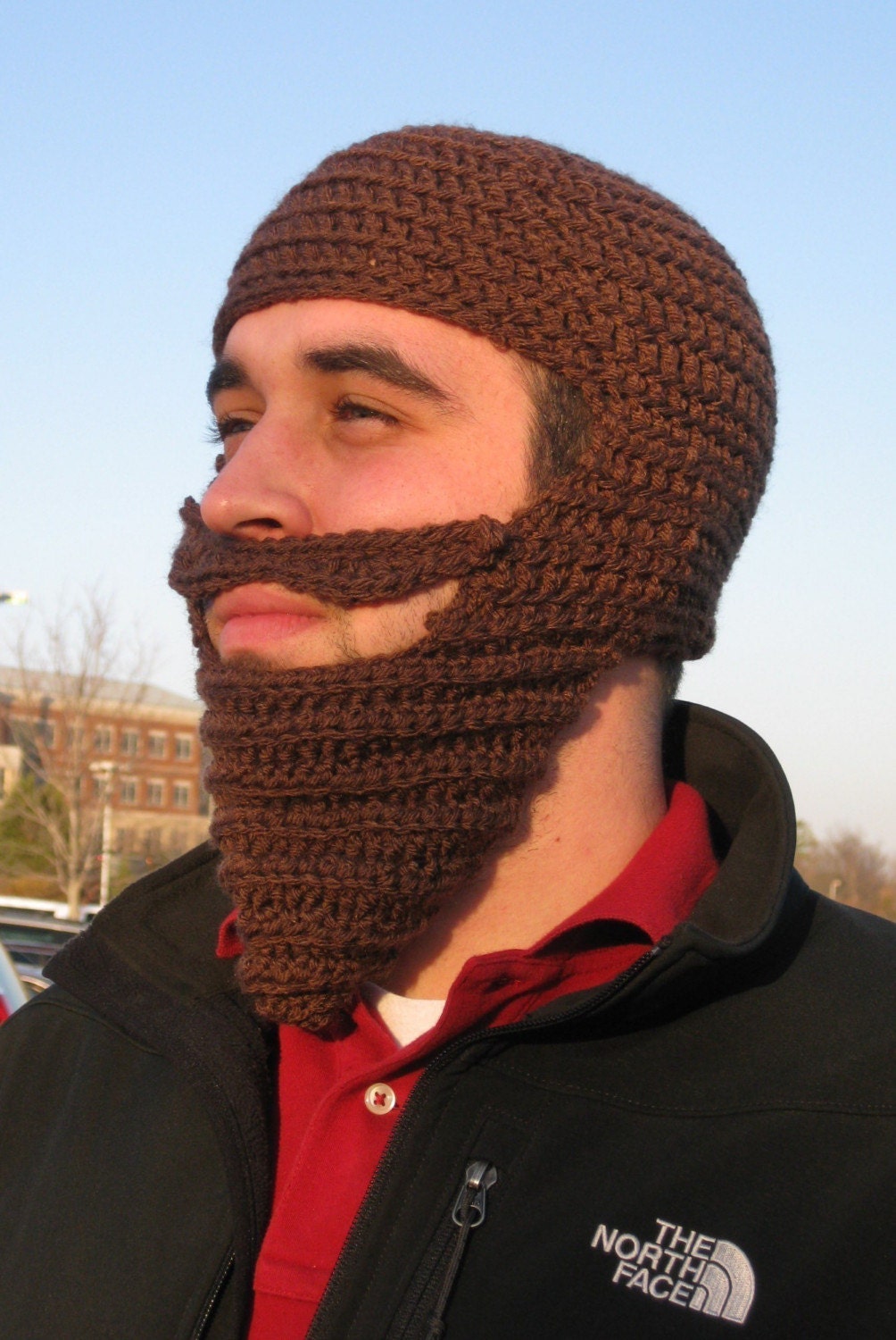 The Amazing Beard Hat by YarnByKerri on Etsy