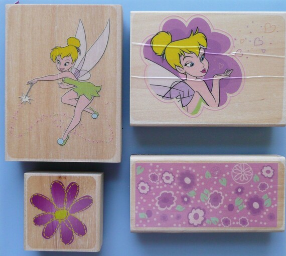 Disney's TINKERBELL Rubber Stamp Set