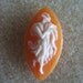 Tiny Oval Cameo - 1910's