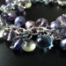 Waterlilies-Blue Topaz, Prehnite, Pink Amethyst, Iolite RESERVED