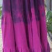 womens skirt Tie Dye Hippie skirt